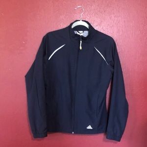 Adidas Long Sleeve Polyester Sz Medium Jacket.